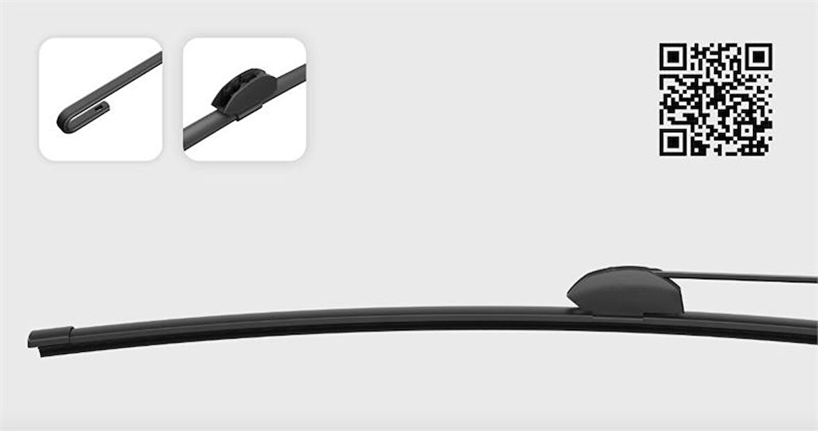 480Mm Universal Kancalı Tip Muz Silecek Süpürgesi