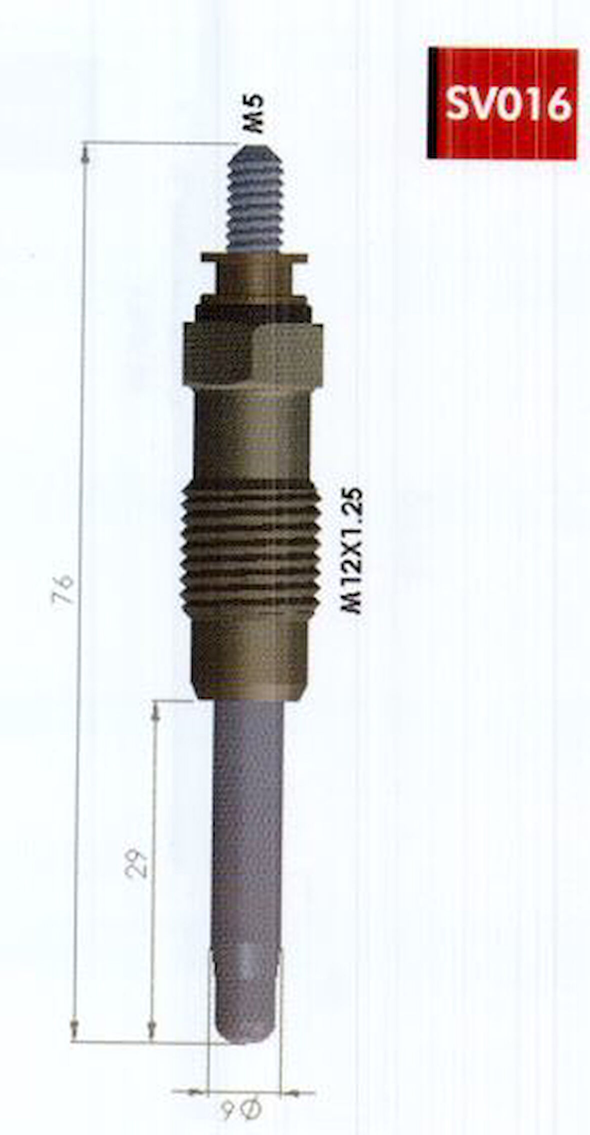 Kızdırma Bujisi 11V  Bmc Tm30 Alfa Romeo 6-164 1.8-2.0-2.4-2.5Td Volvo V90 3 6F Range Rover 2.4-2.5D Td (4 Ad )
