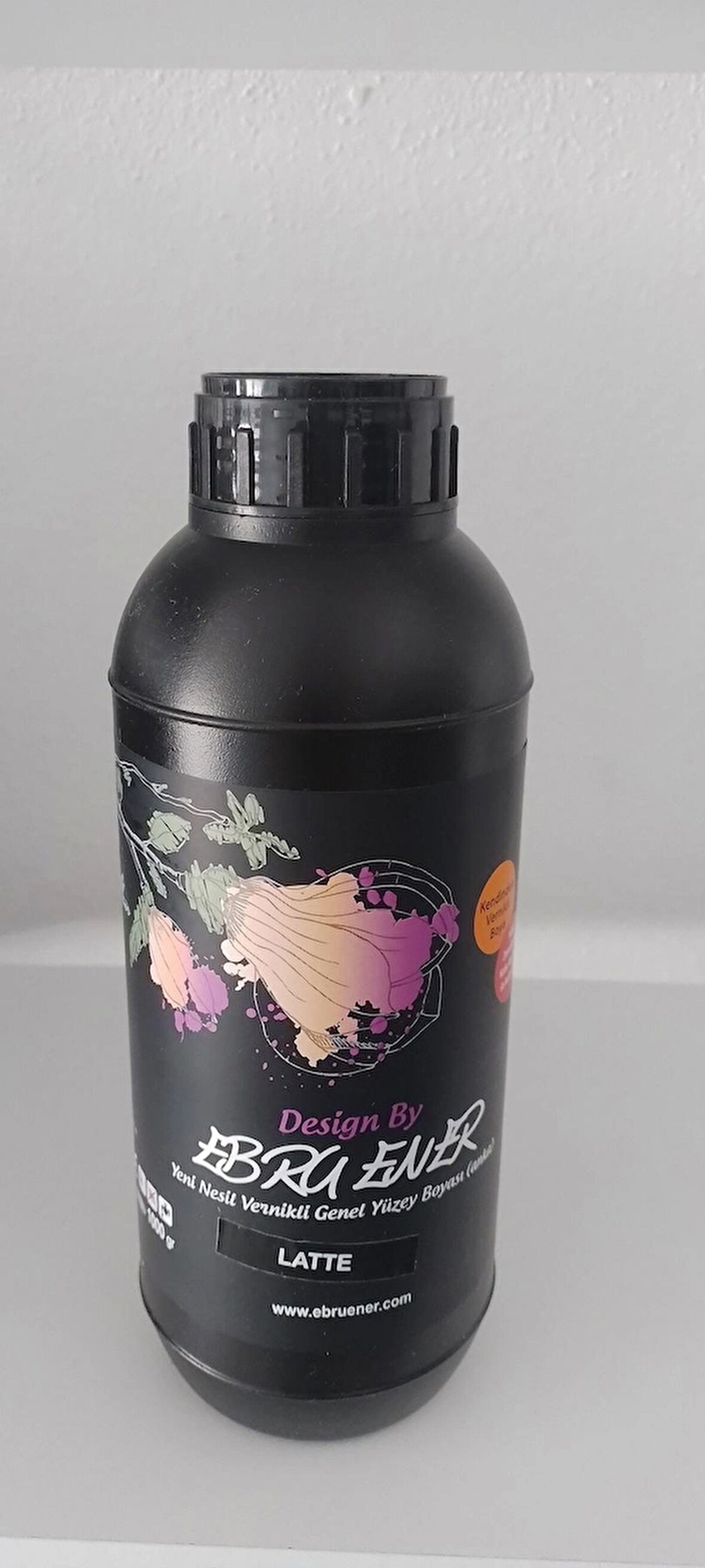 Ebru Ener Anka Vernikli Genel Yüzey Boyası Latte 1 kg.