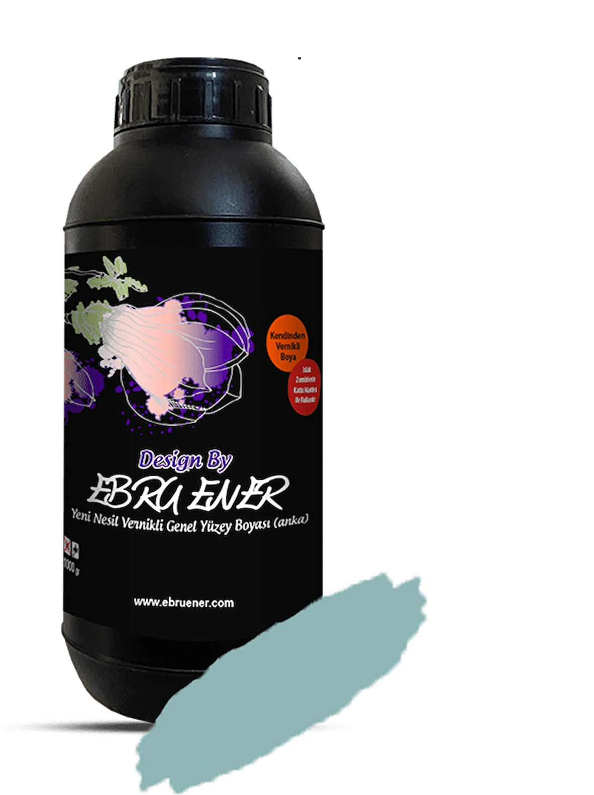 Ebru Ener Anka Vernikli Genel Yüzey Boyası Arduvaz 1 kg.