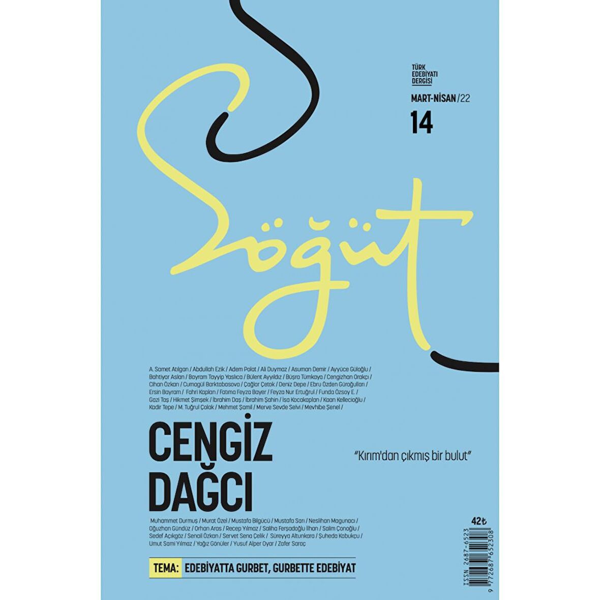 Söğüt 14.Sayı Mart-Nisan 2022