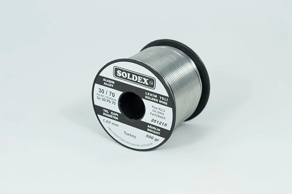 30-70 Lehim Teli 500 Gr 1,6 Mm