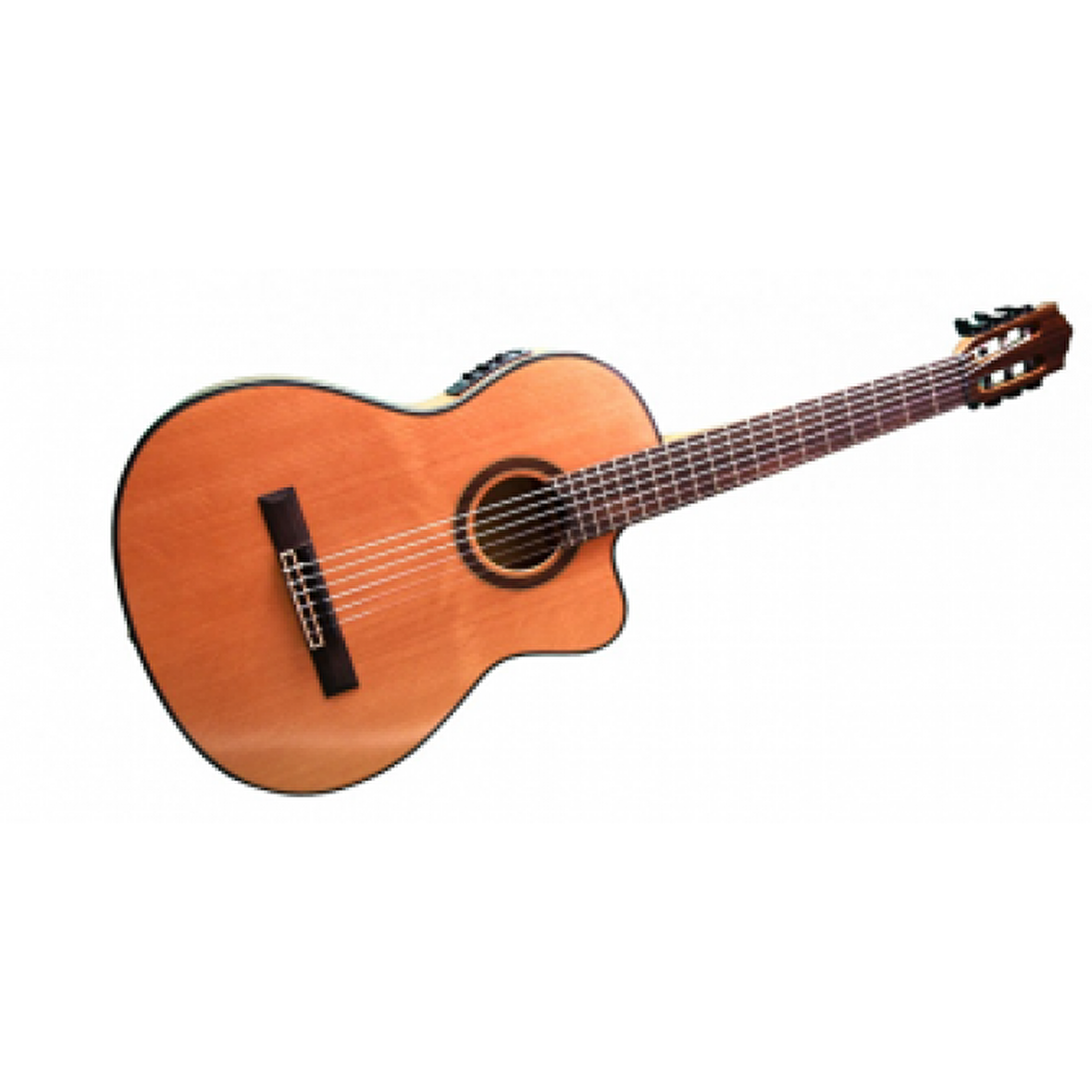 Solares SLS-44CEQ Elektro Klasik Gitar  (Taşıma Çantası Hediyeli)