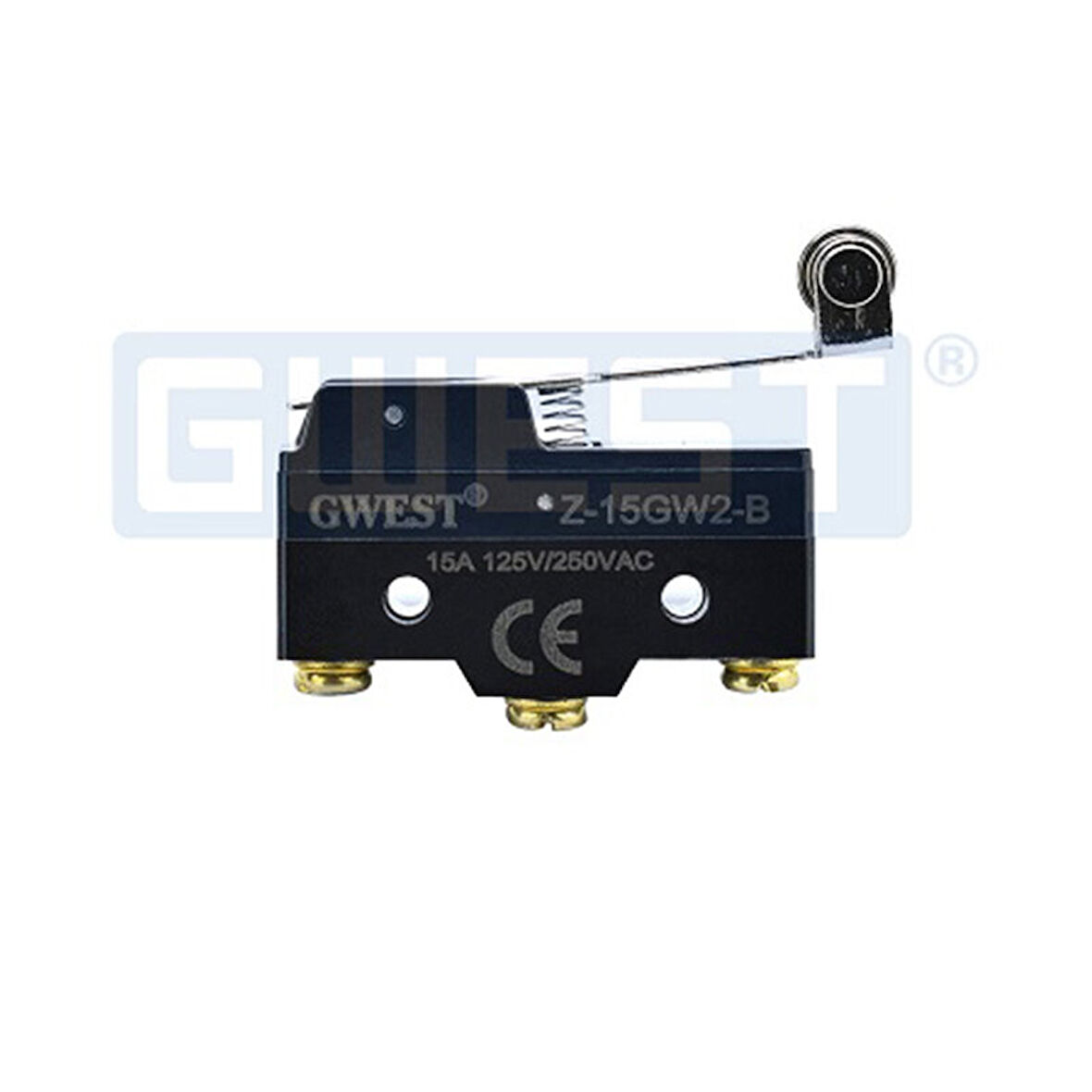 AZ-15GW2-B Mikro Swıtch Metal Makaralı Uzun Palet 15A 1NO+1NC