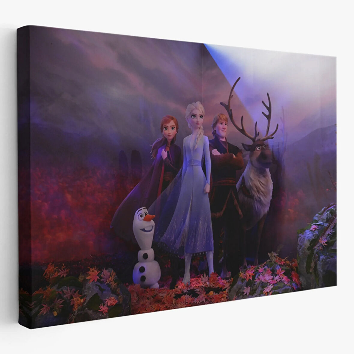 Frozen 2 Karakterleri Disney Animation Dekoratif Kanvas Tablo, Duvar Dekoru 3685