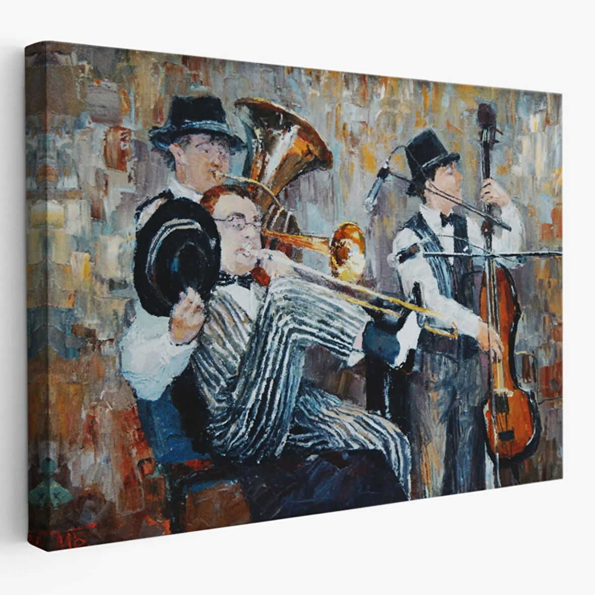 Orkestra ve Müzik Dekoratif Kanvas Tablo, Duvar Dekoru 3743
