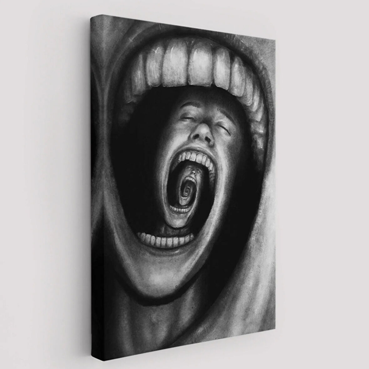 Ruh Sağlığı ve Depresyon Dekoratif Kanvas Tablo, Duvar Dekoru 5223