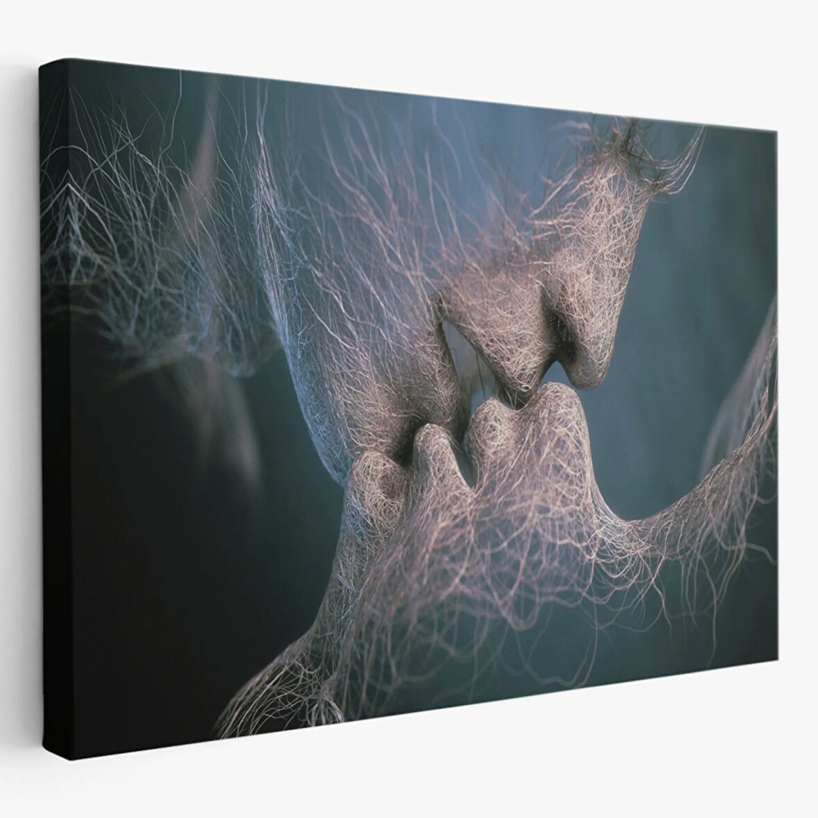 Romantik Aşk Kadın ve Erkek Dekoratif Kanvas Tablo, Duvar Dekoru 5378