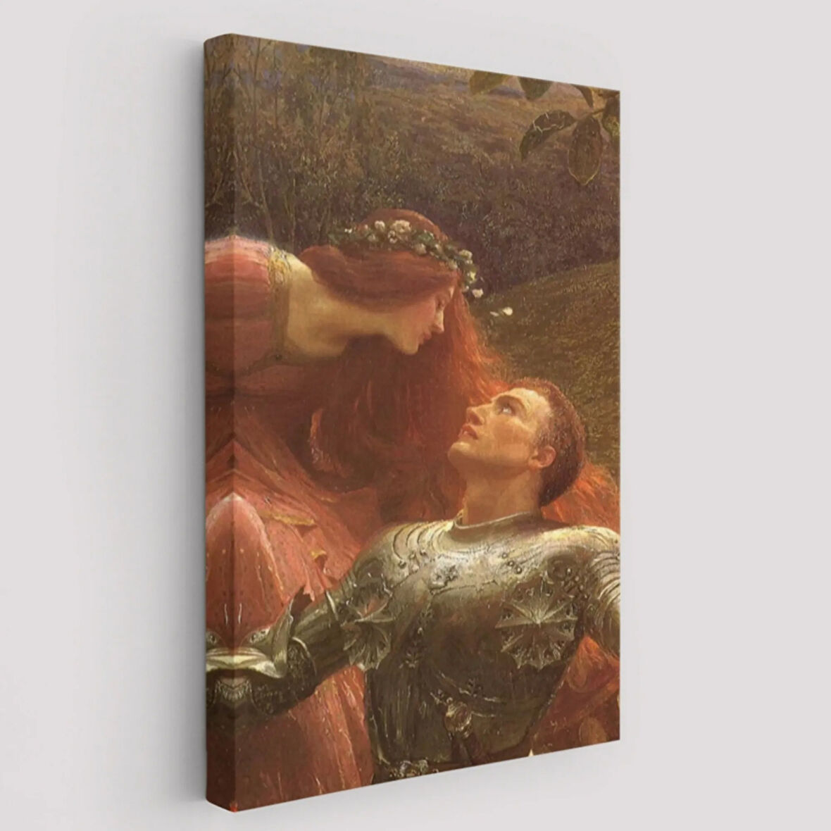 Merhametsiz Kadın Eseri Dekoratif Kanvas Tablo, Duvar Dekoru 6098