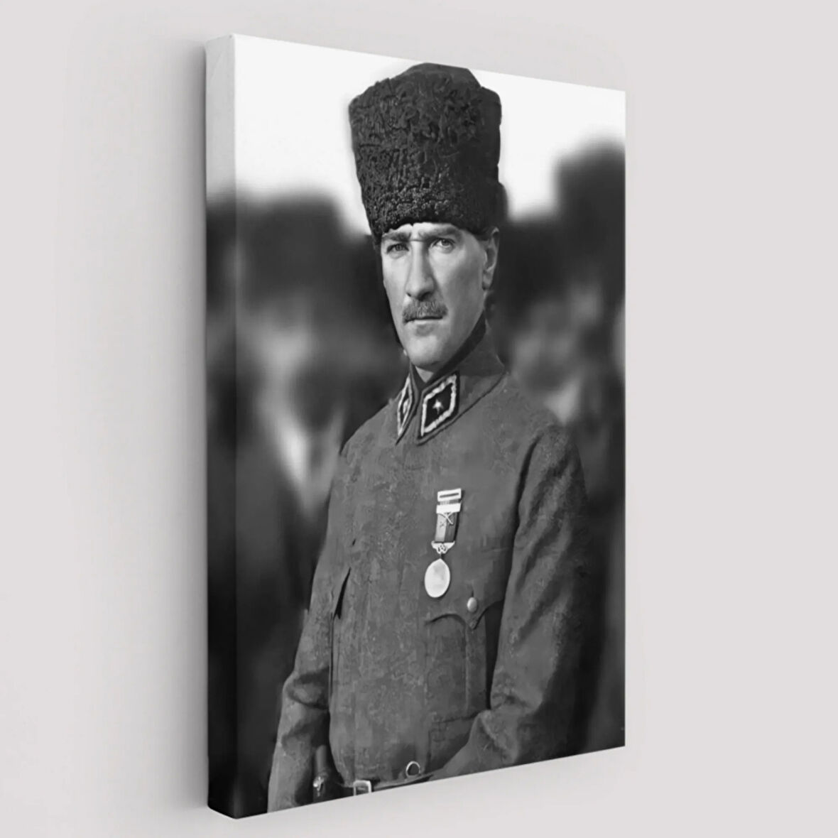 Mustafa Kemal Atatürk Dekoratif Kanvas Tablo, Duvar Dekoru 6500