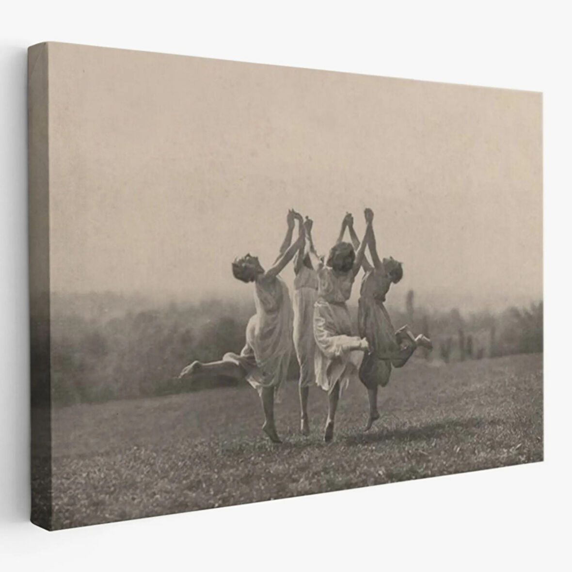 Dans Eden Kadınlar Frederick Boissonnas Dekoratif Kanvas Tablo, Duvar Dekoru 6656