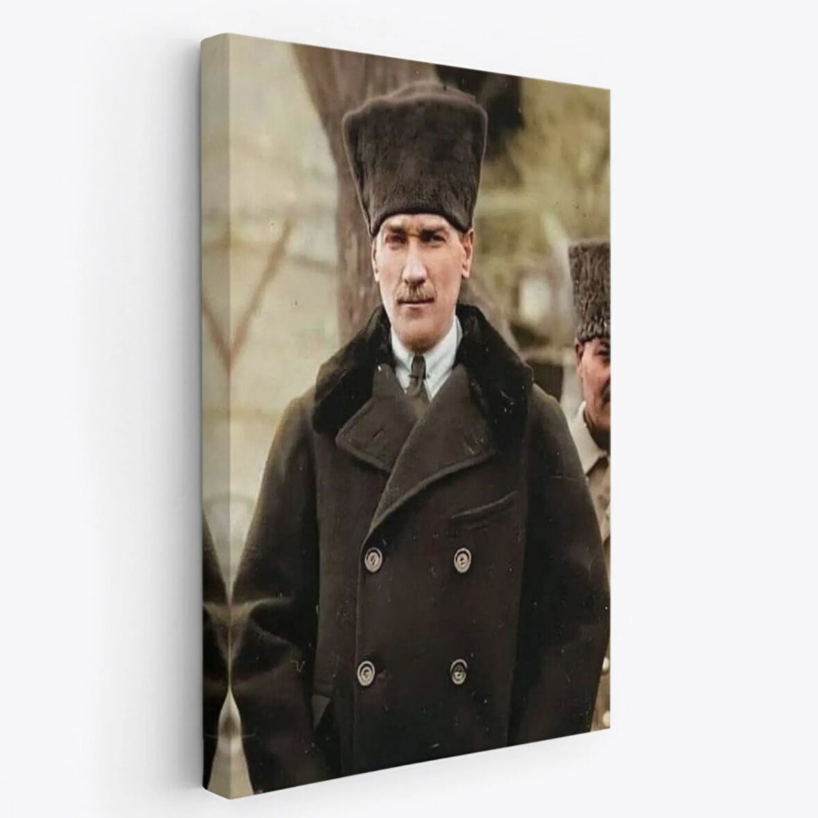 Mustafa Kemal Atatürk Portresi Dekoratif Kanvas Tablo, Duvar Dekoru FA125