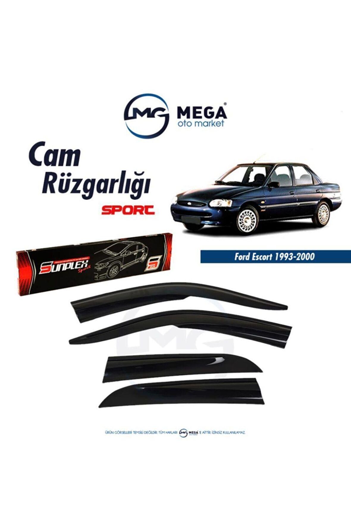 Ford Escort Cam Rüzgarlık Mugen Ti?p