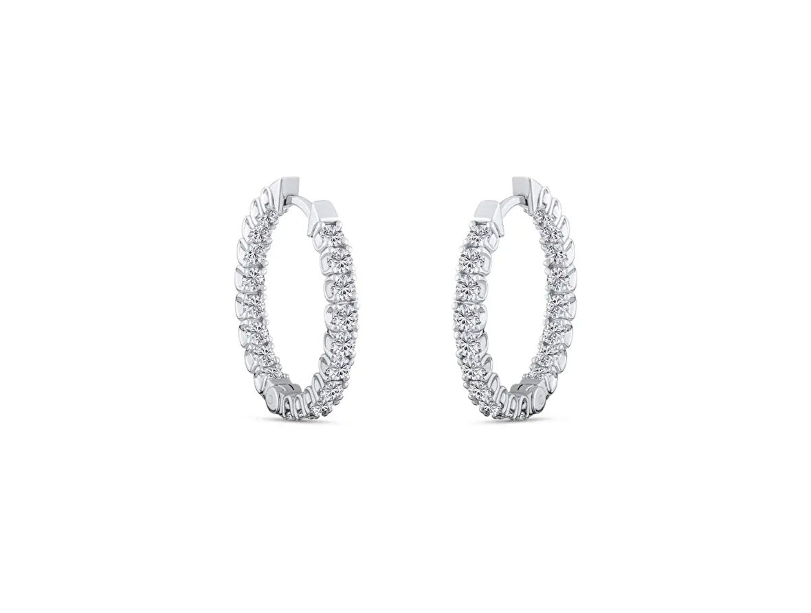 LUXURY COLLECTİON 4 ct Tamtur Küpe