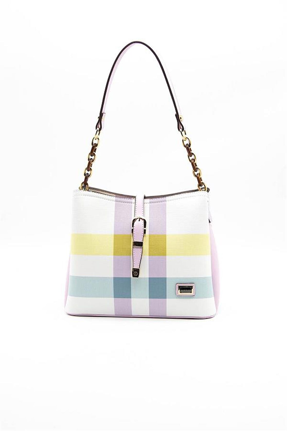 Silver  Polo Lila - Pembe NV974 Kadın Omuz Çantası