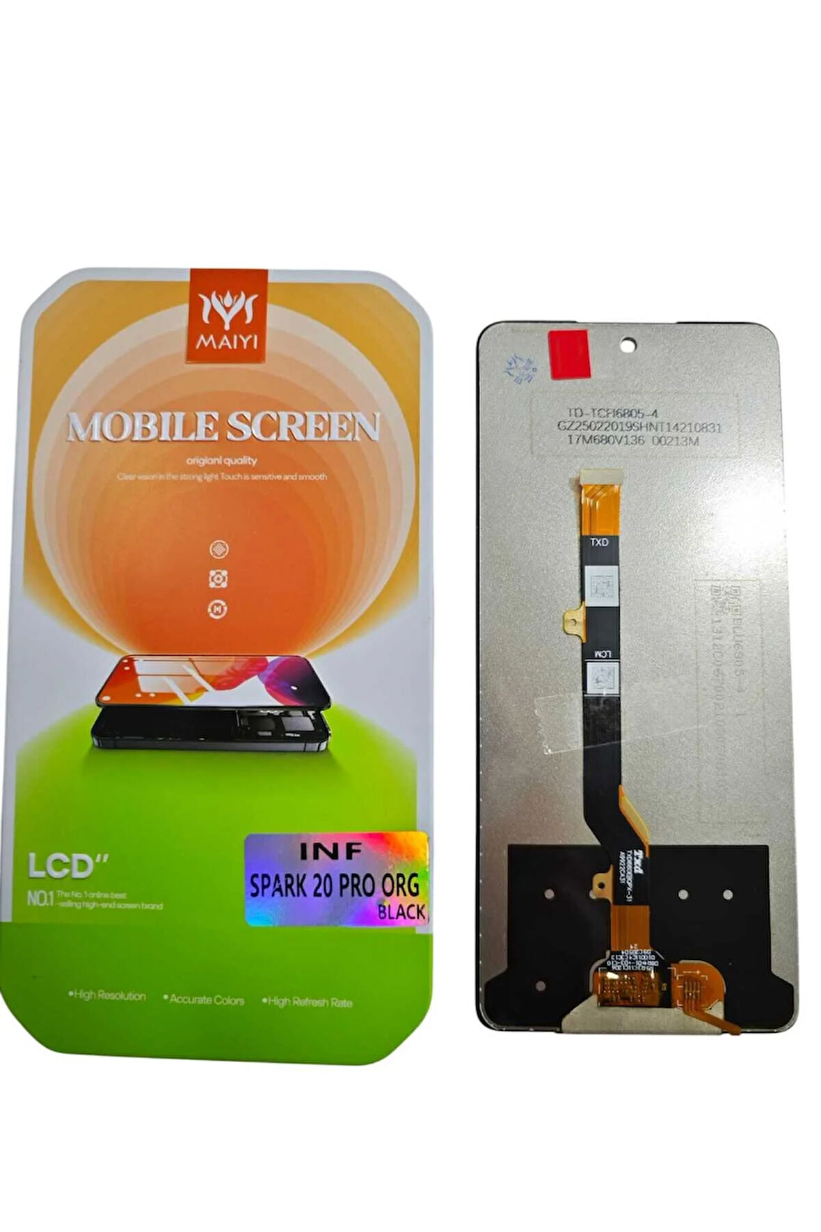 TECNO SPARK 20 PRO UYUMLU LCD EKRAN DOKUNMATİK FULL SET