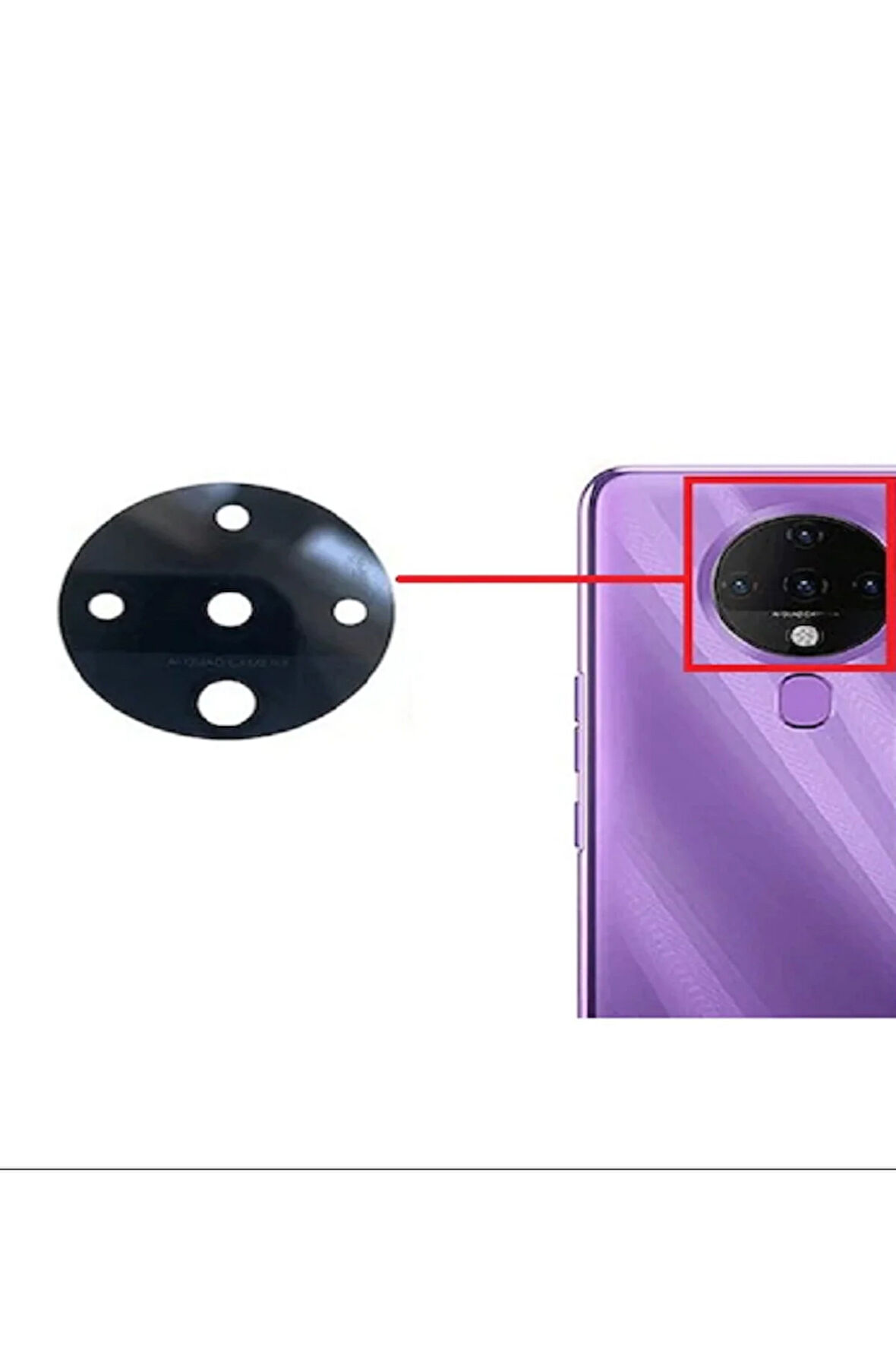 Spark 6 Kamera Camı-Kamera Lensi