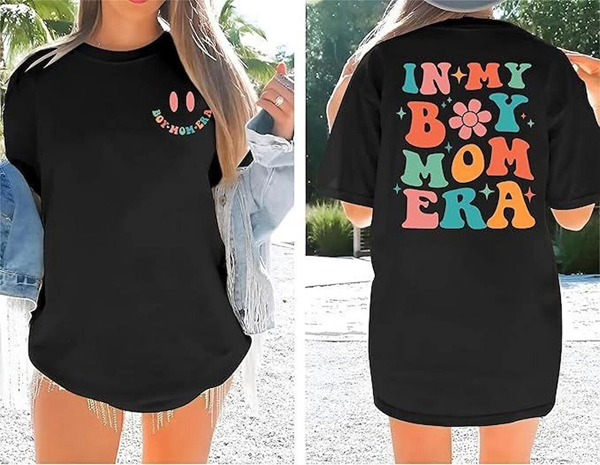 SUPPLİERBY Bisiklet Yaka Kısa Kol Baskılı T-shirt - Siyah