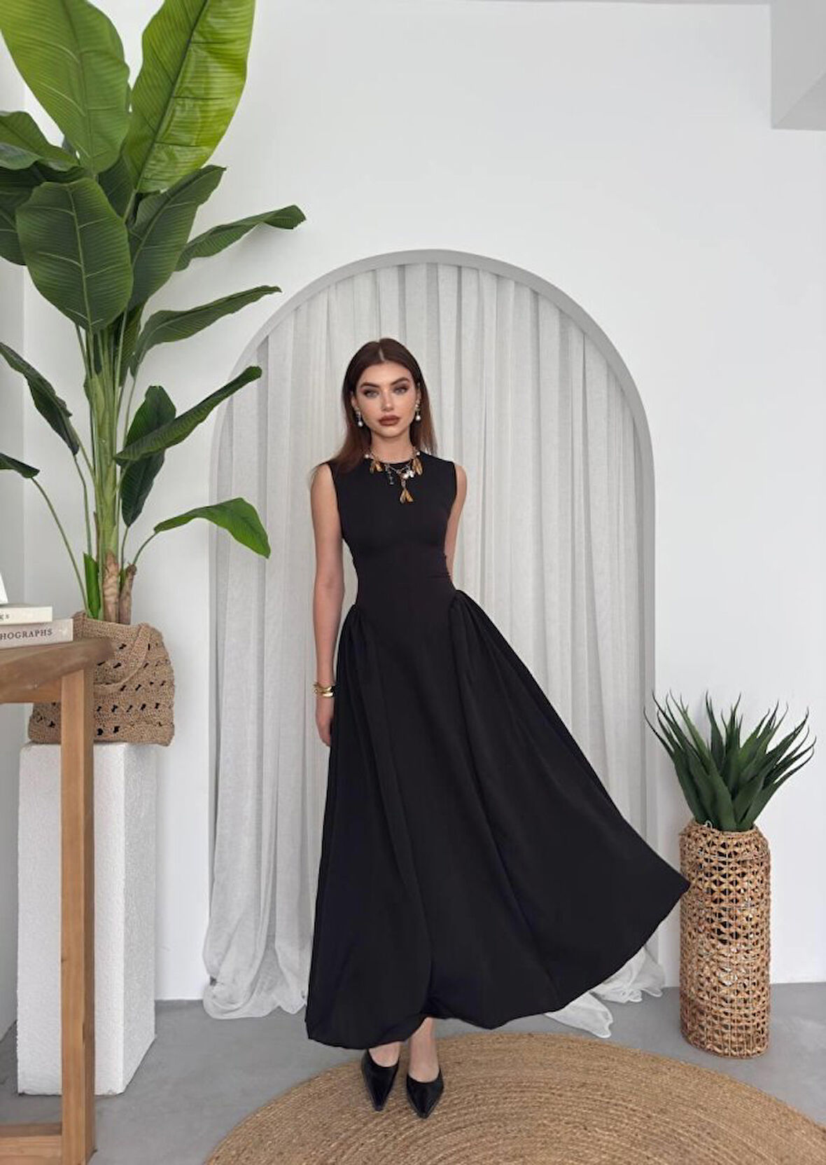 SUPPLİERBY Kiyen Midi Elbise