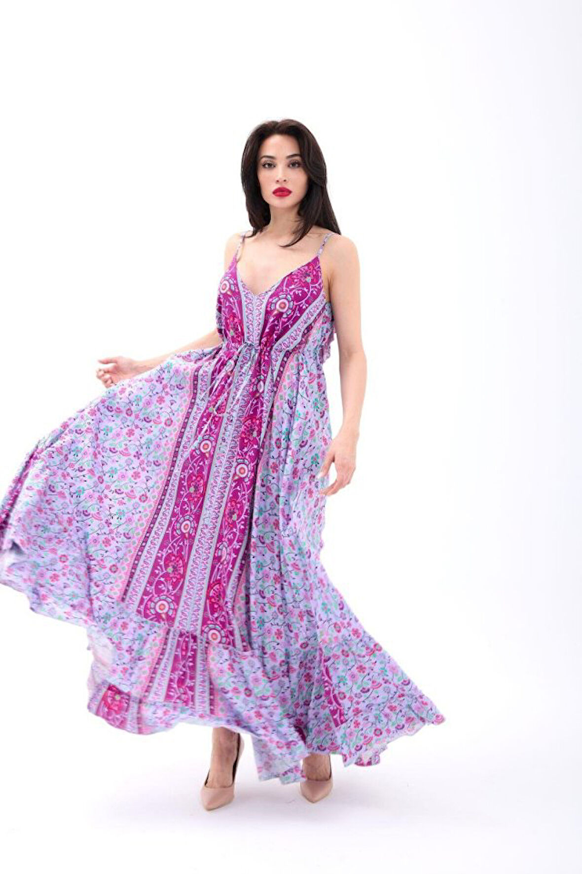 SUPPLİERBY 6467 ELBİSE-MOR