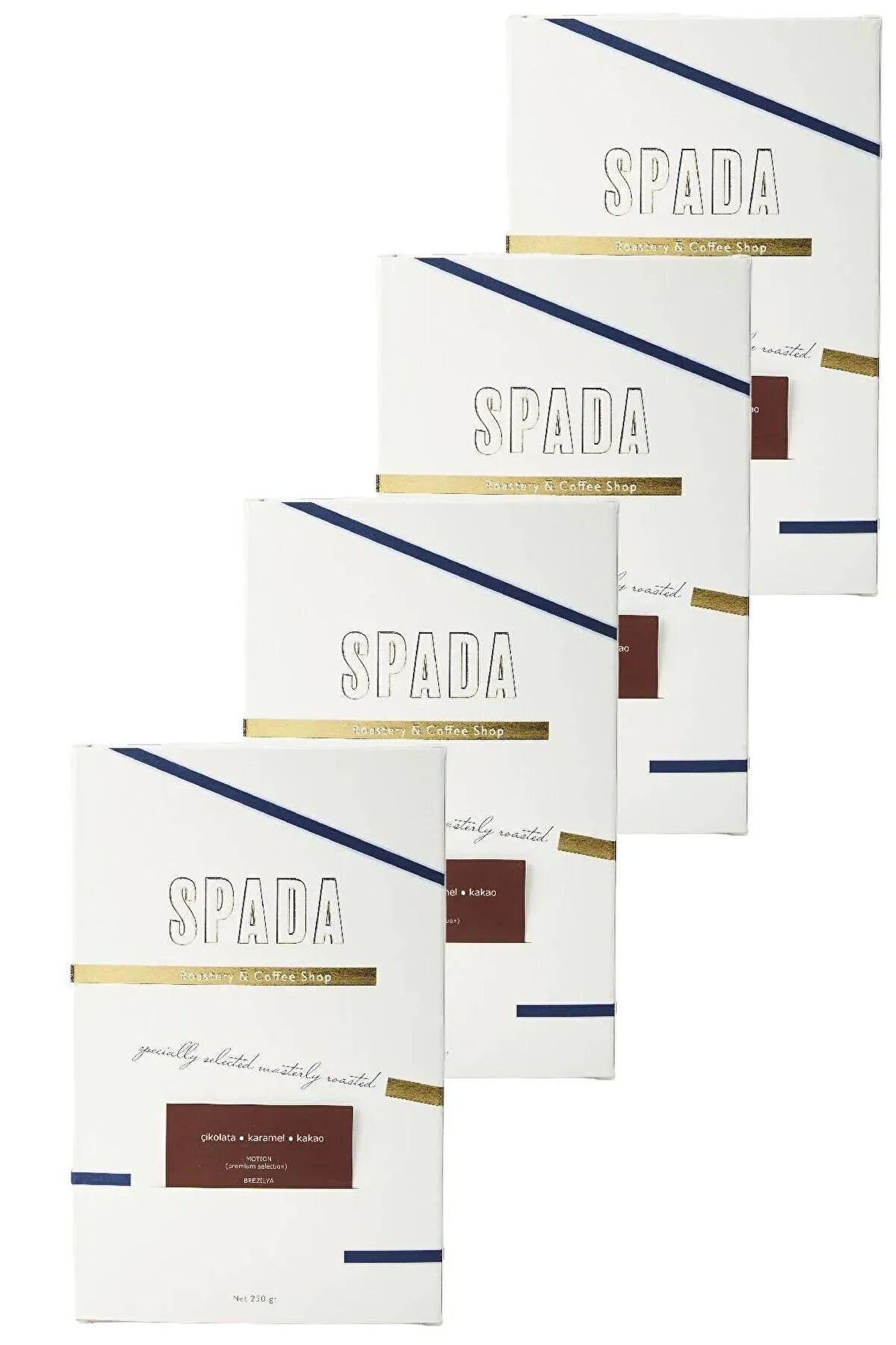 Spada Coffee Motion Natural Filtre Kahve 250 G x 4