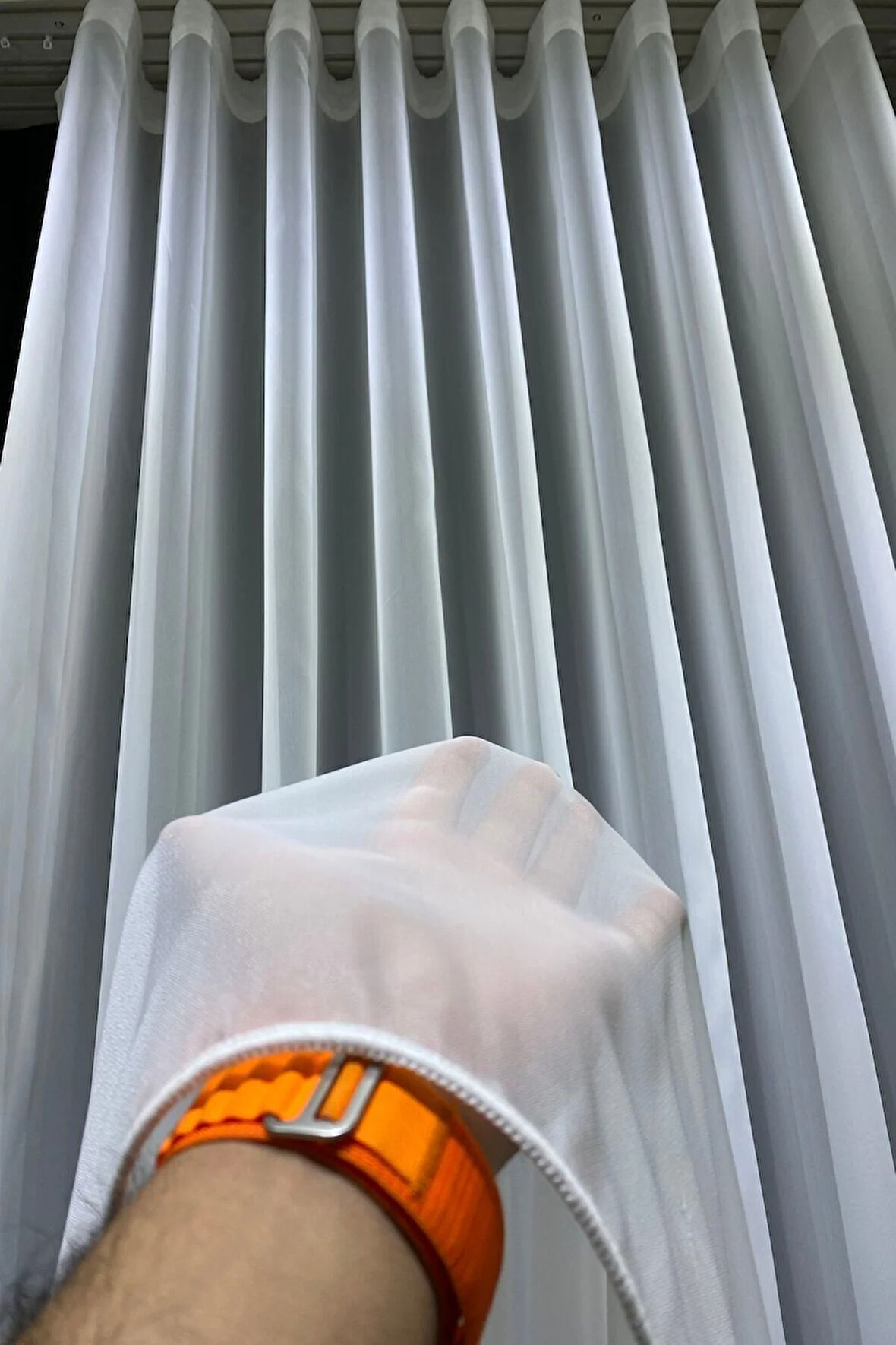 S Pile Krep Modern Tül Perde Es Tül Perde