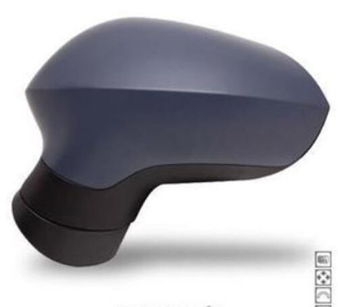 SPJ E-2507 Dış Dikiz Aynası Ibiza Elektrikli Ayna 09 17 Astarlı Sol 6J0857507D