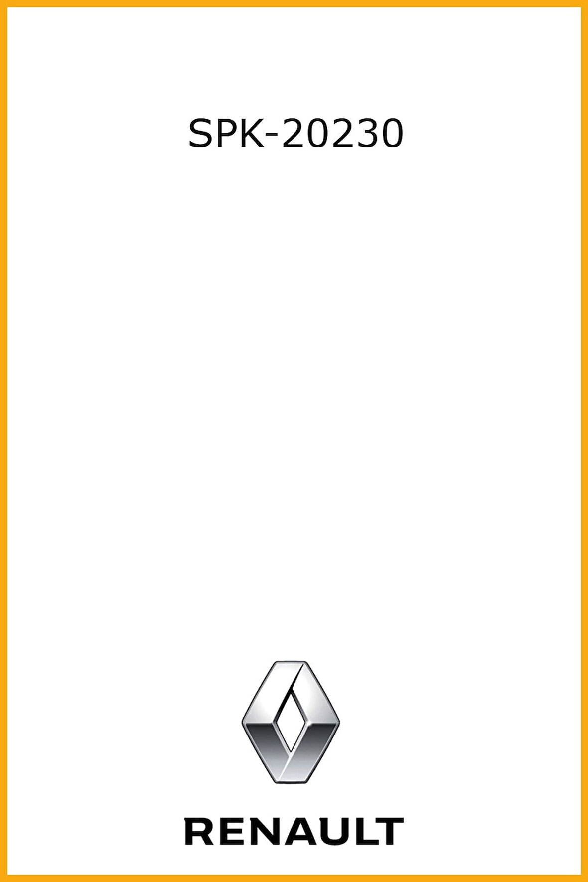 Motor Yağ Kapağı Clio Iı - Kango Iı - Megane Iı - Logan - Modus