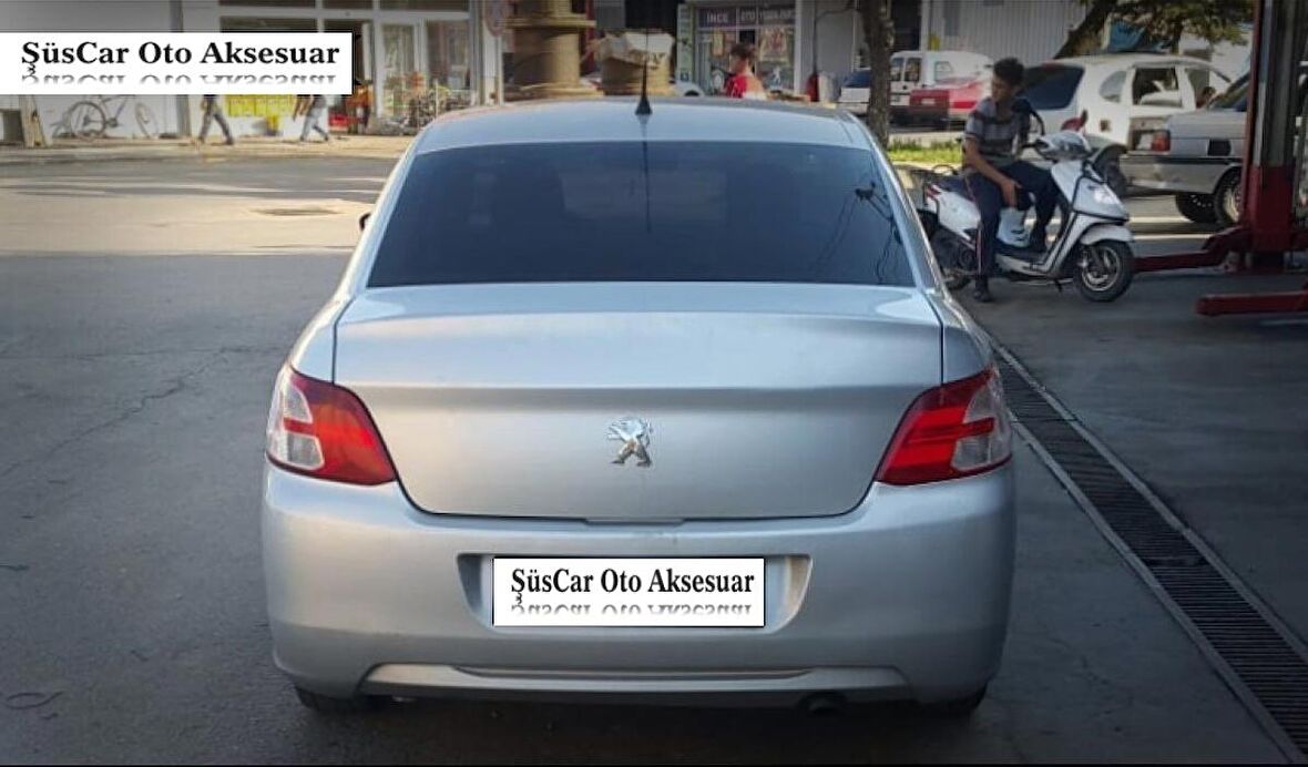 Peugeot 301 Bagaj Üstü Slim Spoiler Parlak Beyaz