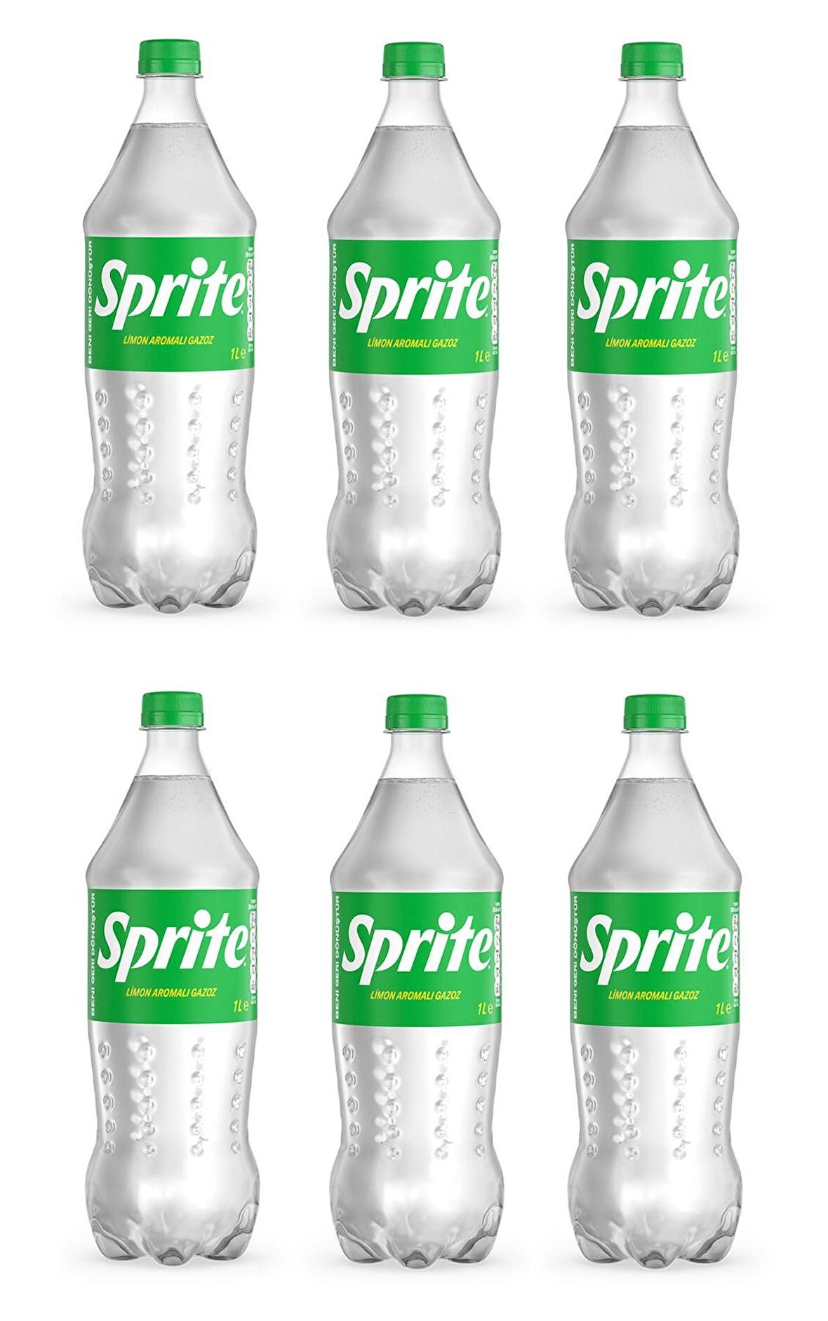 Sprite Gazoz Limon Aromalı 1 Lt X 6 Adet