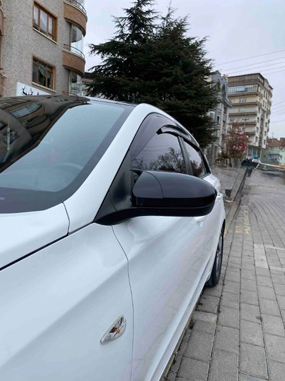 Hyundai İ20 SİNYALSİZ Batman Yarasa Ayna Kapağı 2014-2020 