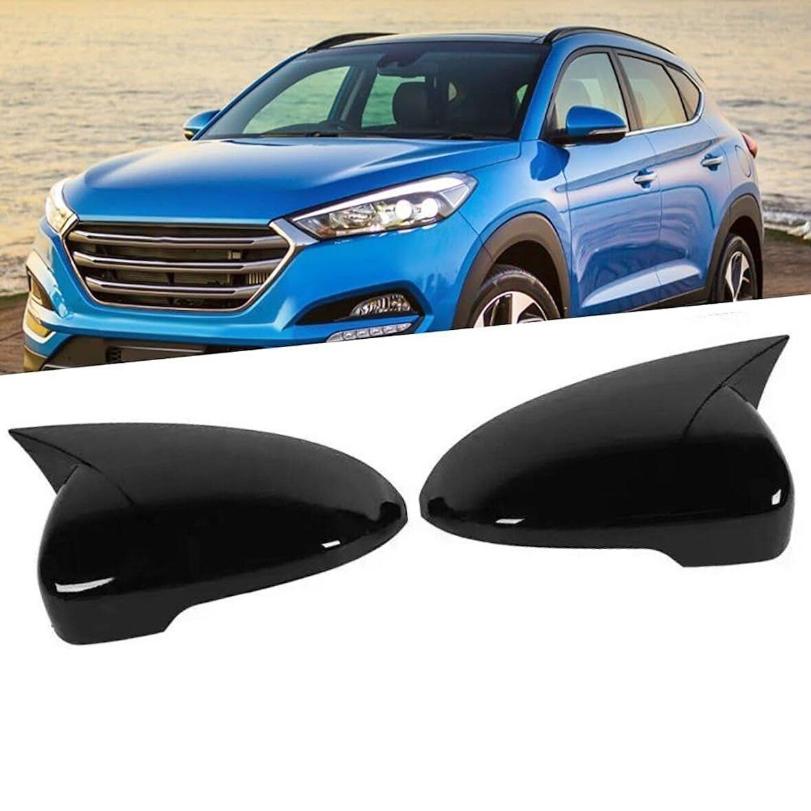 Hyundai Tucson Batman Yarasa Ayna Kapağı 2018 2020