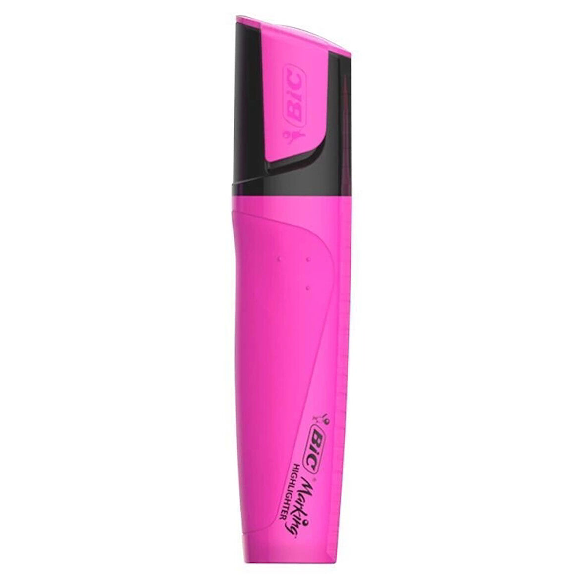Supertrend Marking Highlighter Flat Fosforlu Kalem Pembe
