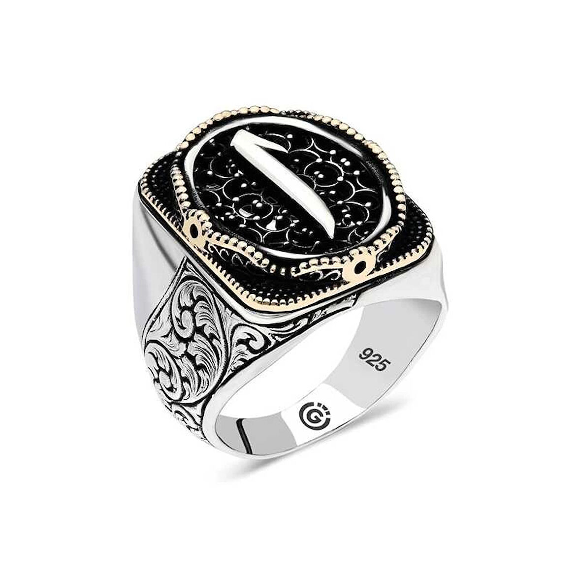 Supertrend Gümüş Elif Oval Erkek Yüzük