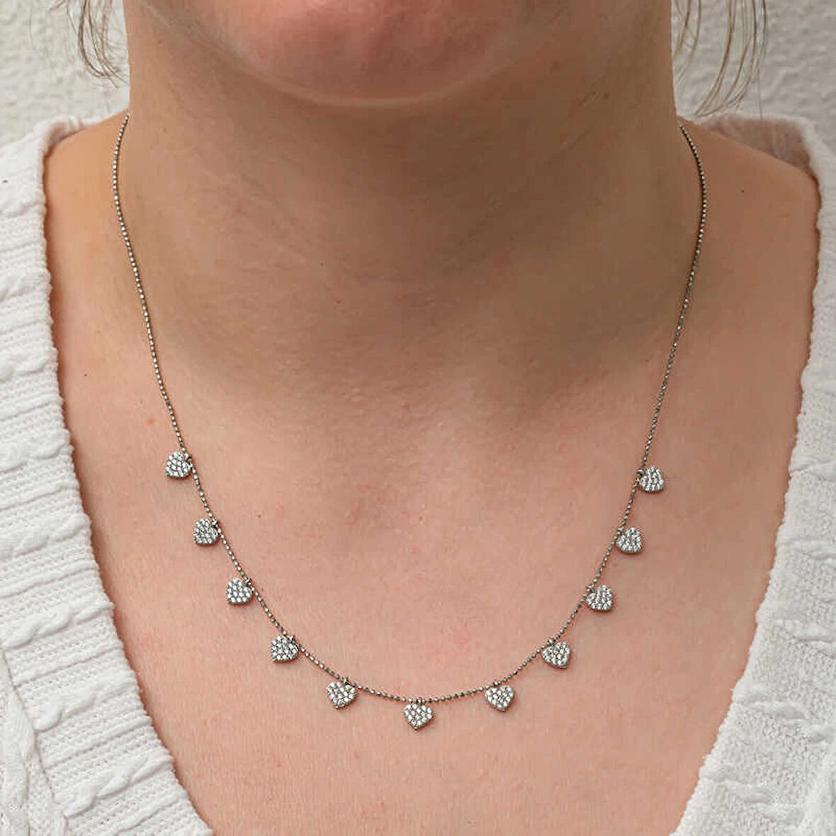 Supertrend Gümüş Kalpli Şans Kadın Kolye