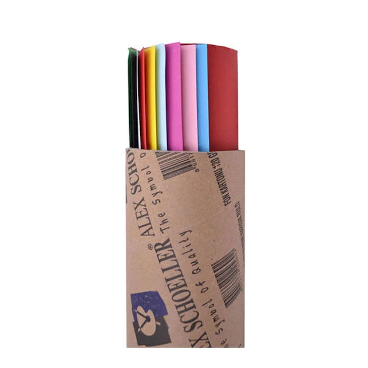 Supertrend Fon Kartonu 50x70 Cm. Karışık Renk 10'lu (Postüp Hediyeli)