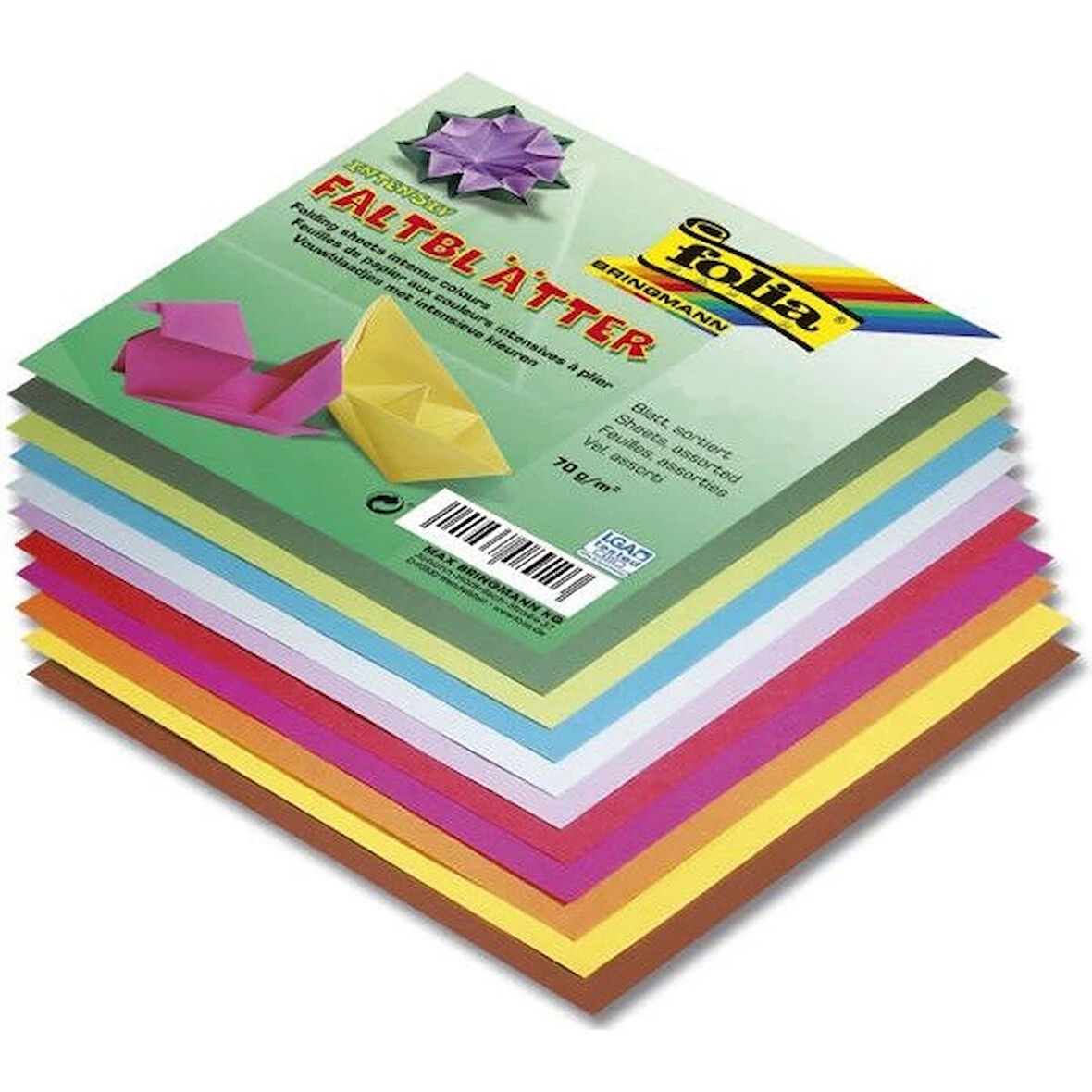 Supertrend Origami Kağıdı 20x20 cm. 10 Renk 500 Adet