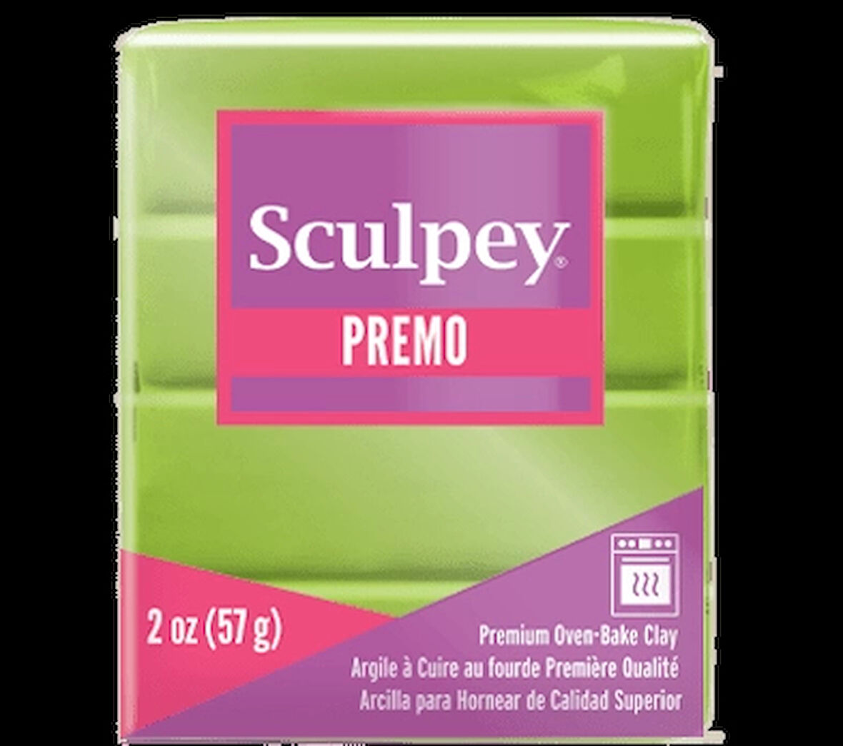 Supertrend Premo Accents Ekstra Efektli Polimer Kil 5035 Bright Green Pearl