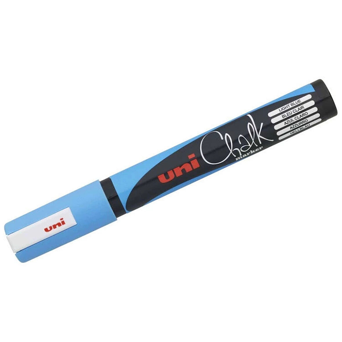 Supertrend Chalk 1.8-2.5 mm Yuvarlak Uç Su Bazlı Sıvı Tebeşir Kalemi Açık Mavi