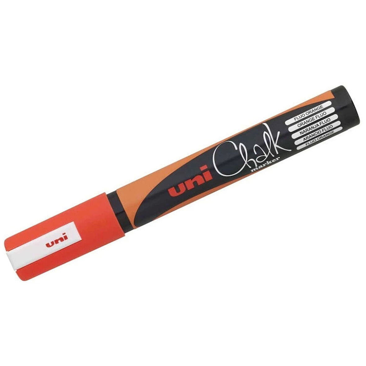 Supertrend Chalk 1.8-2.5 mm Yuvarlak Uç Su Bazlı Sıvı Tebeşir Kalemi Fosforlu Turuncu