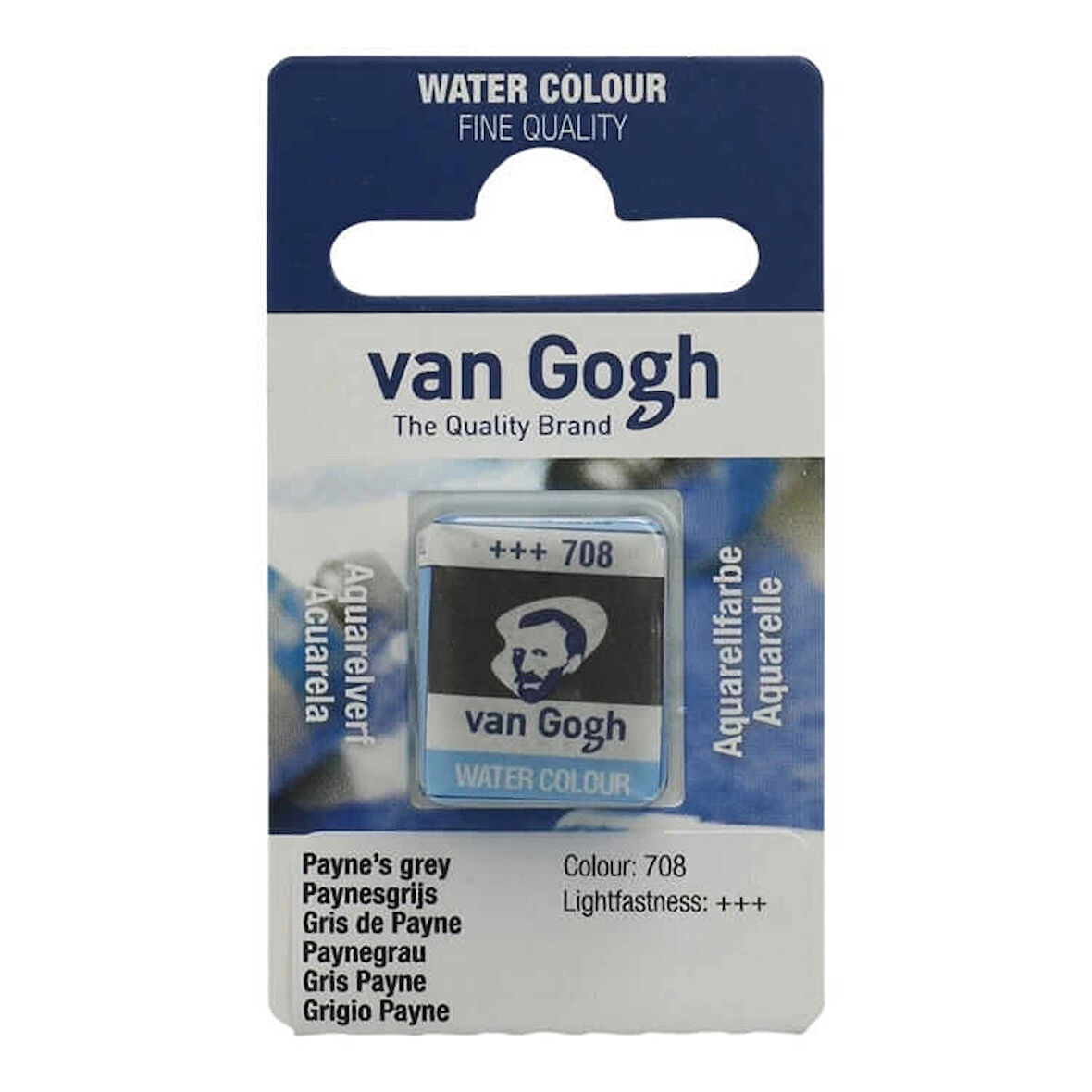 Supertrend Van Gogh 1/2 Tablet Sulu Boya 708 Payne's Grey