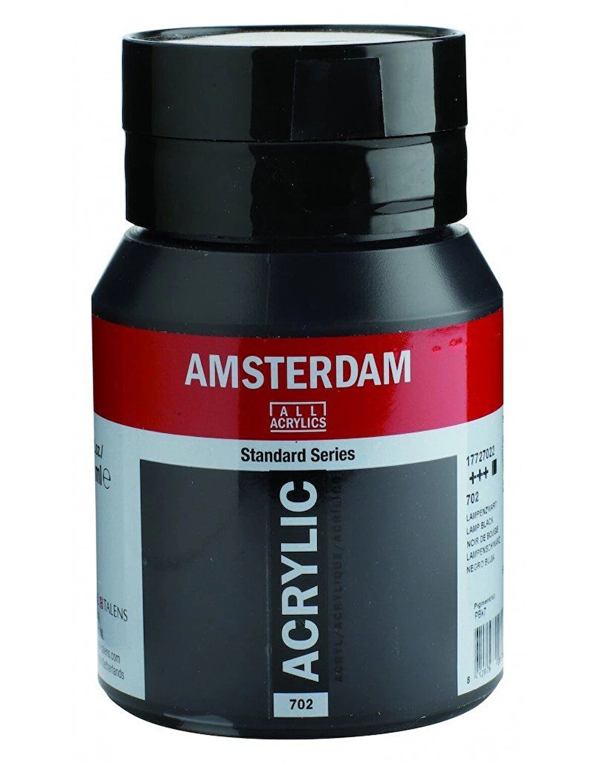 Supertrend Amsterdam Akrilik Boya 500 ml. 702 Lamp Black