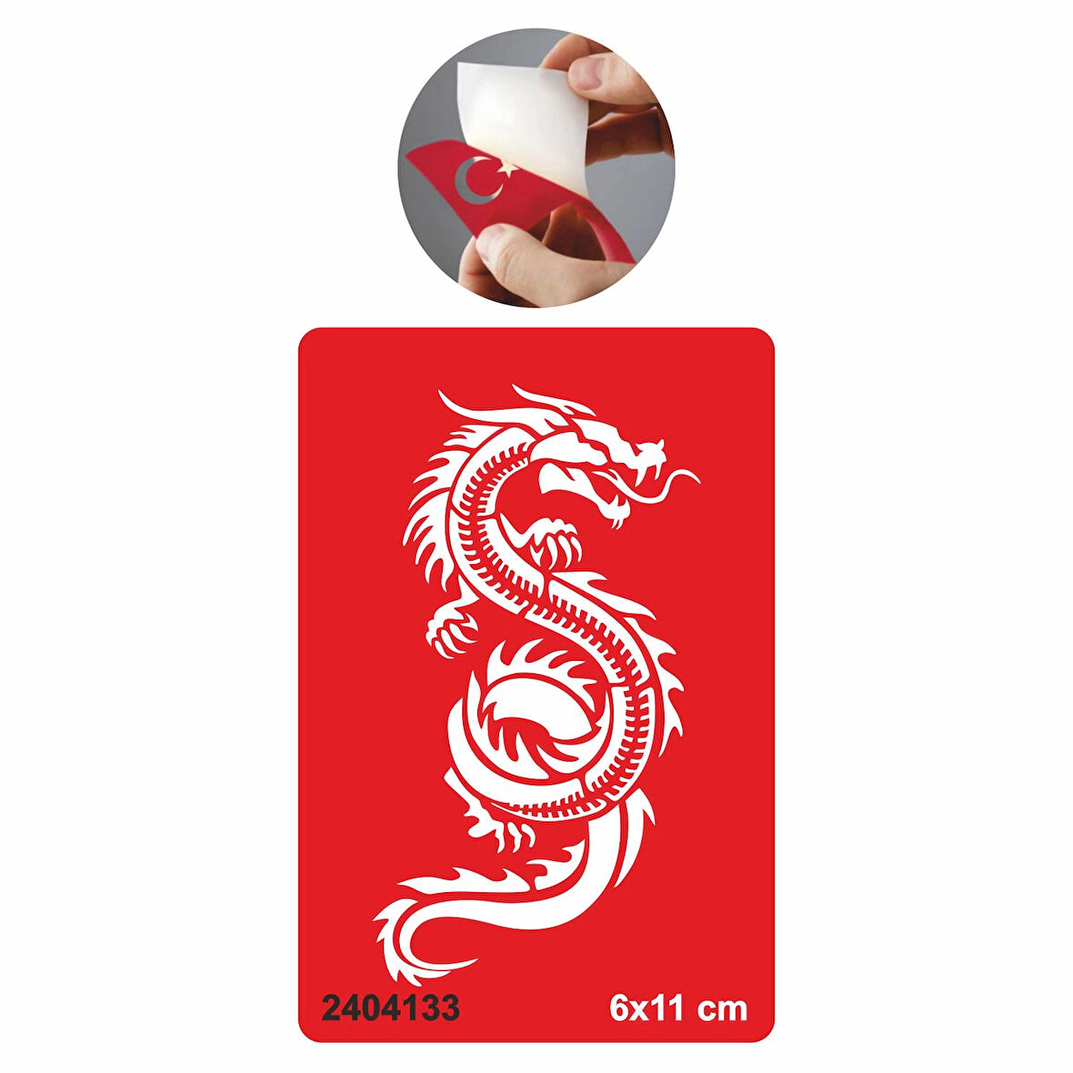 Anakonda Dragon Yılan Tattoo Geçici Dövme Şablonları Kına Kalıpları