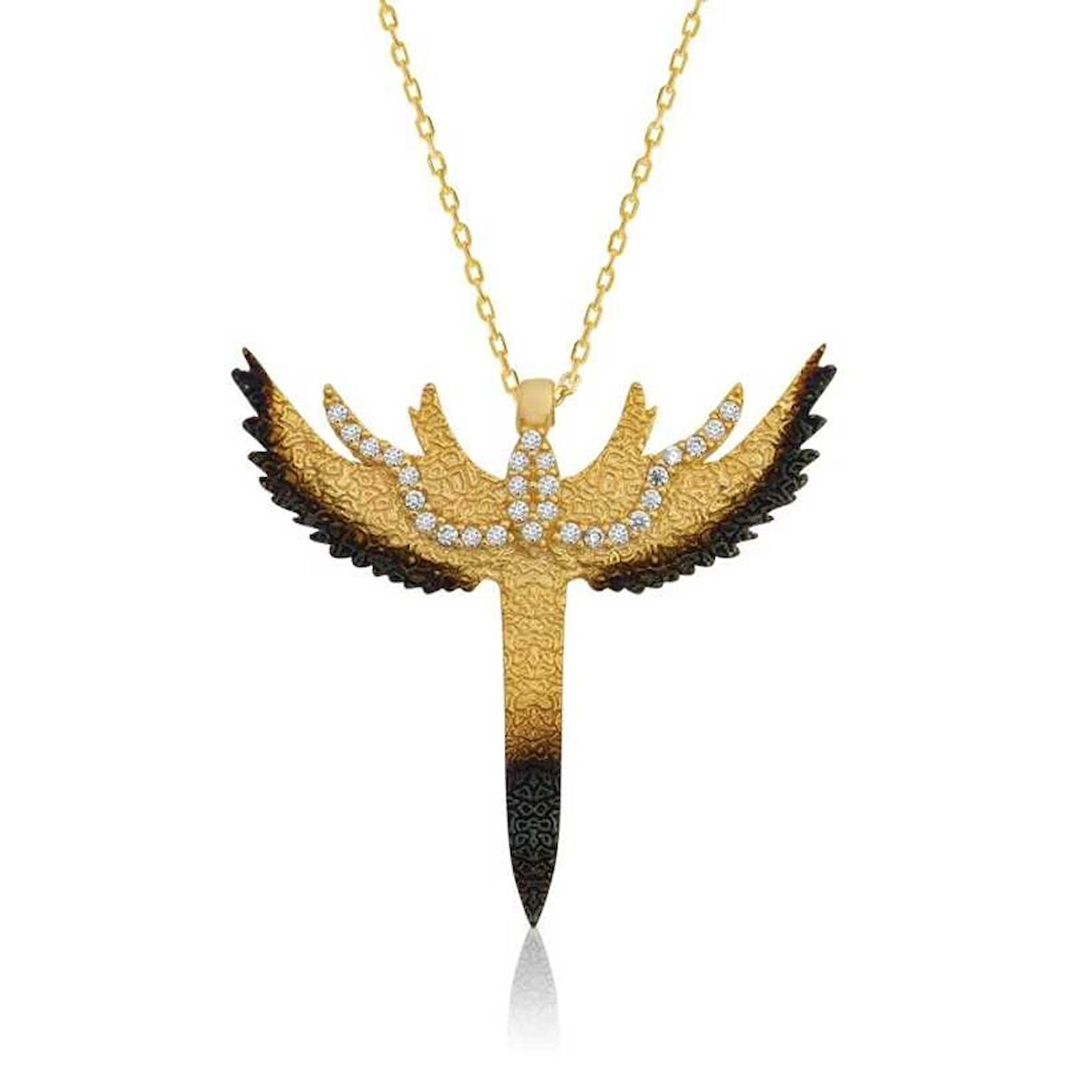 Supertrend Gümüş Kılıç Kadın Kolye