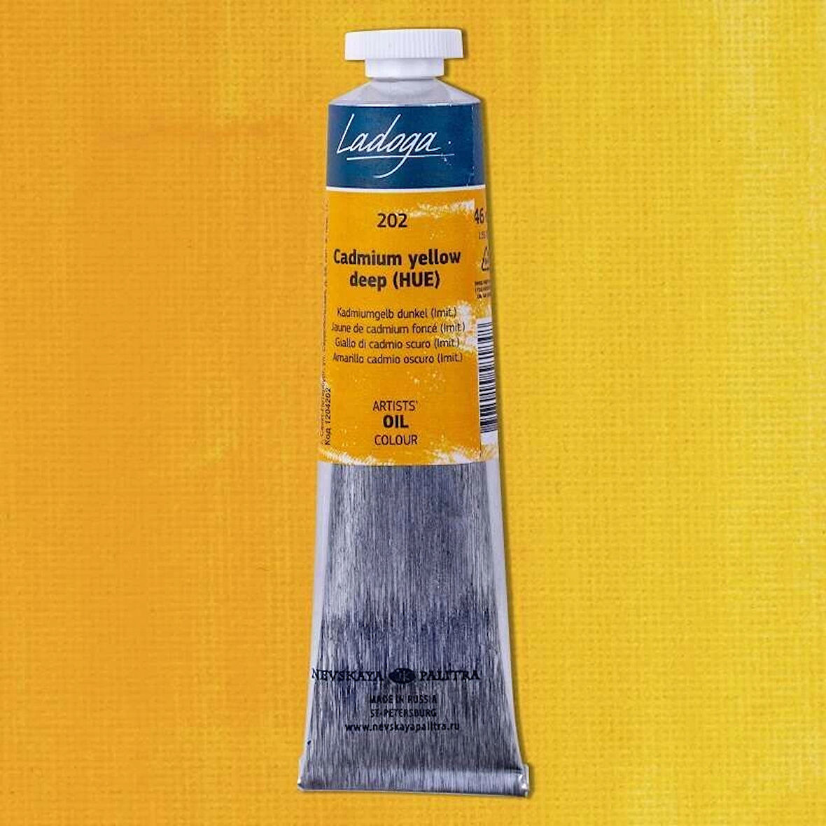 Supertrend Ladoga Yağlı Boya 46 ml. 202 Cadmium Yellow Deep (Hue)