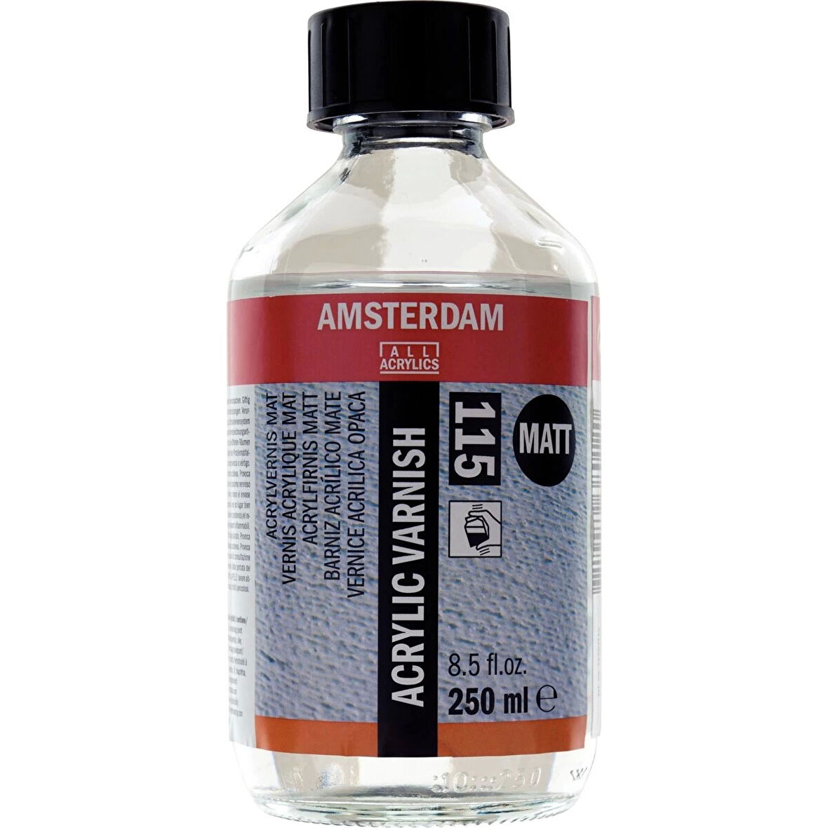 Supertrend Amsterdam Acrylic Varnish Matt 115 Mat Akrilik Boya Verniği 250 ml.