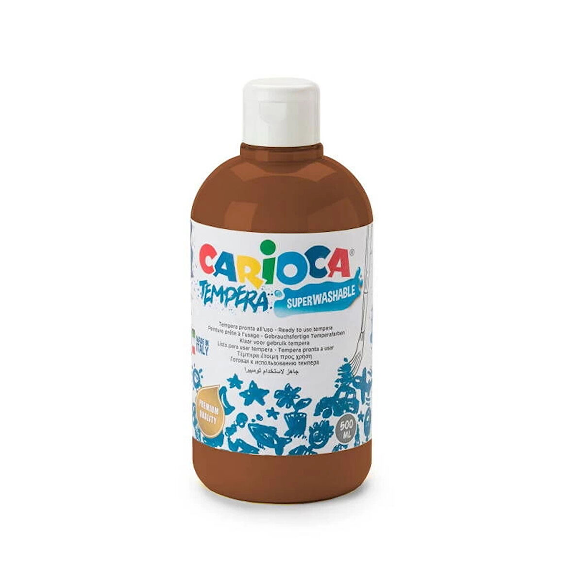 Supertrend Tempera Yıkanabilir Poster Boya 500 ml. KAHVERENGİ