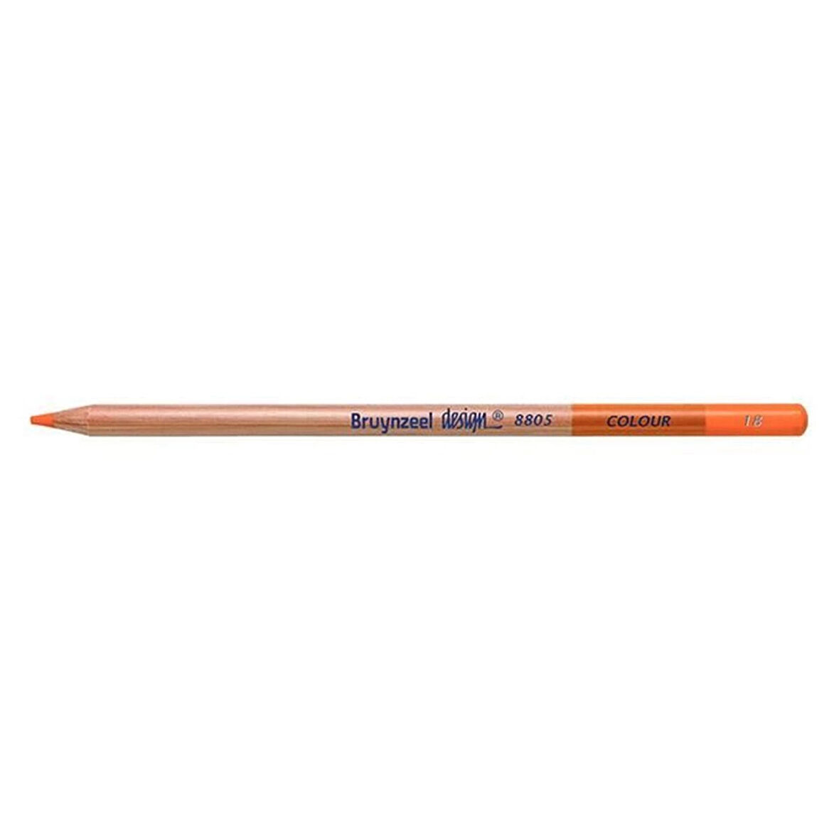 Bruynzeel Design Colour Pencils Kuru Boya Kalemi 18 Permanent Orange