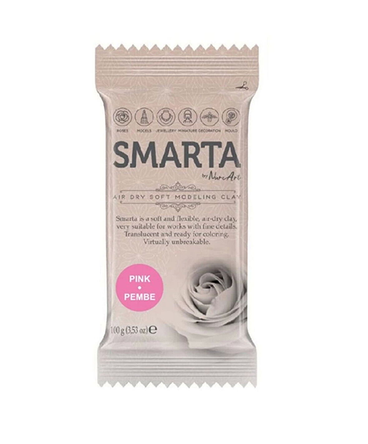 Supertrend Havayla Kuruyan Modelleme Hamuru 100 gr. PEMBE