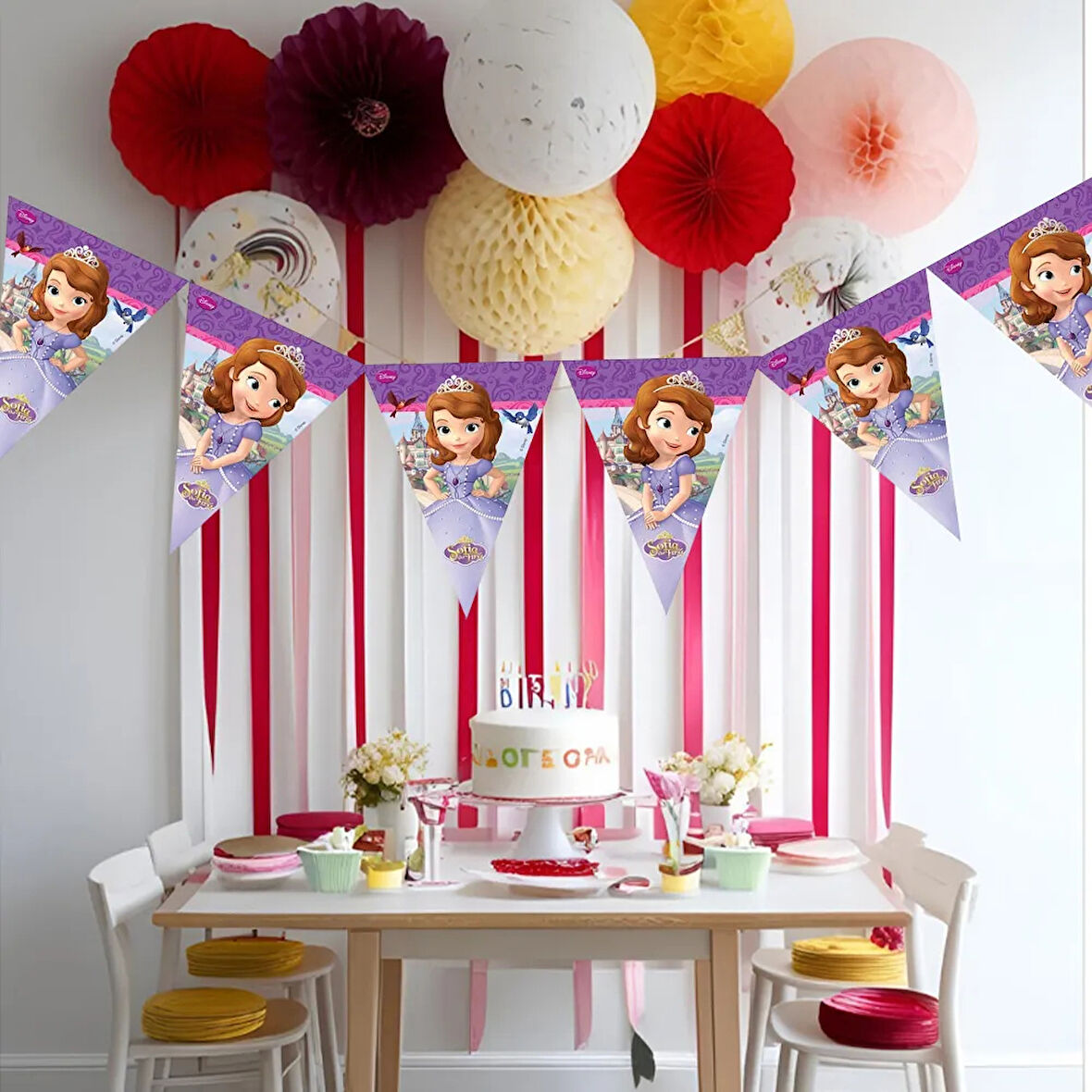 Sofia Mistik Ada Lisanslı Üçgen Flama